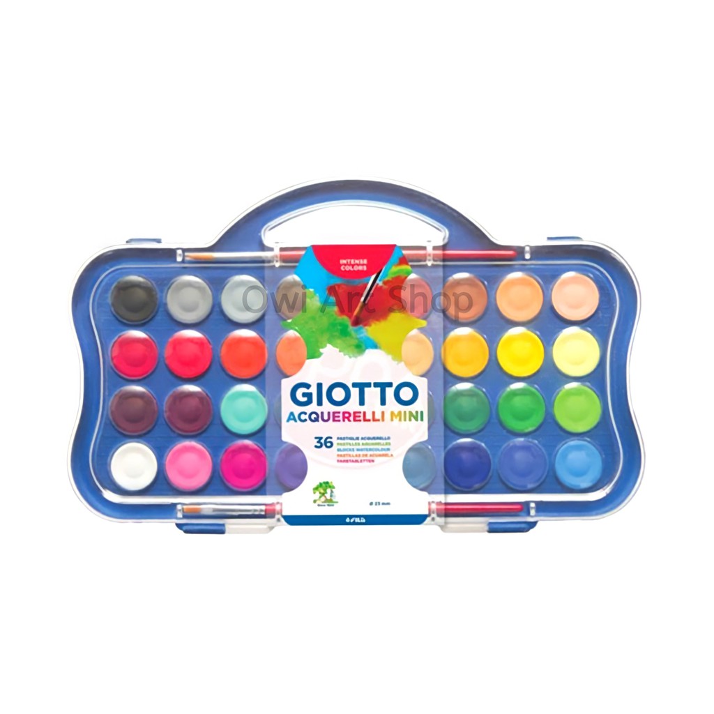 

Cat Air Giotto Acquerelli 36 Warna - Diameter 23mm 30mm