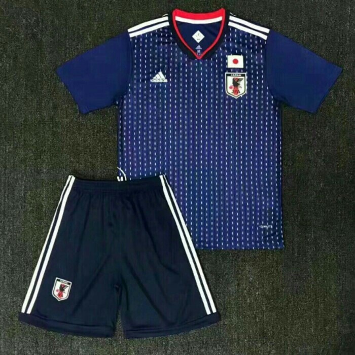 JERSEY ANAK JEPANG HOME OFFICIAL WORLD CUP 2018 GRADE ORI / jersey bola kids
