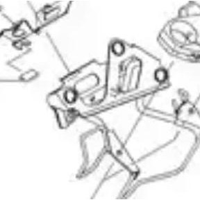 Braket Bracket Dudukan Speedometer Speedo Spedo Spedometer Z250 Z 250