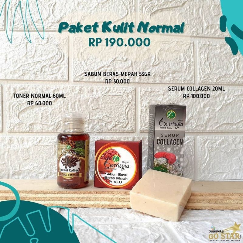 Paket praktis skincare batrisyia