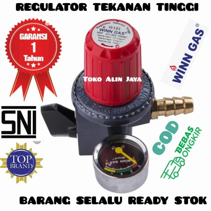 REGULATOR GAS TEKANAN TINGGI WINN GAS