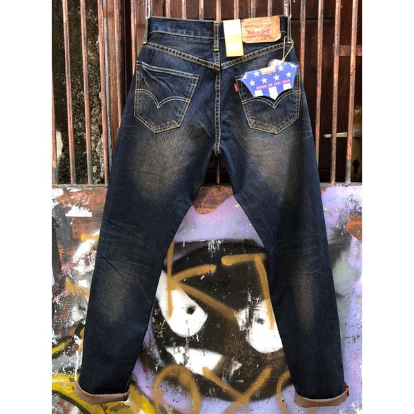 Celana Jeans Pria LV Made In Usa Distro Original Premium/Celana Jeans Cowok LV Distro Premium