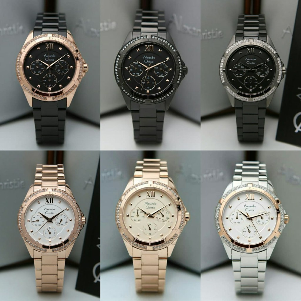 JAM TANGAN WANITA ALEXANDRE CHRISTIE AC 2644 ORIGINAL GARANSI RESMI 1 TAHUN