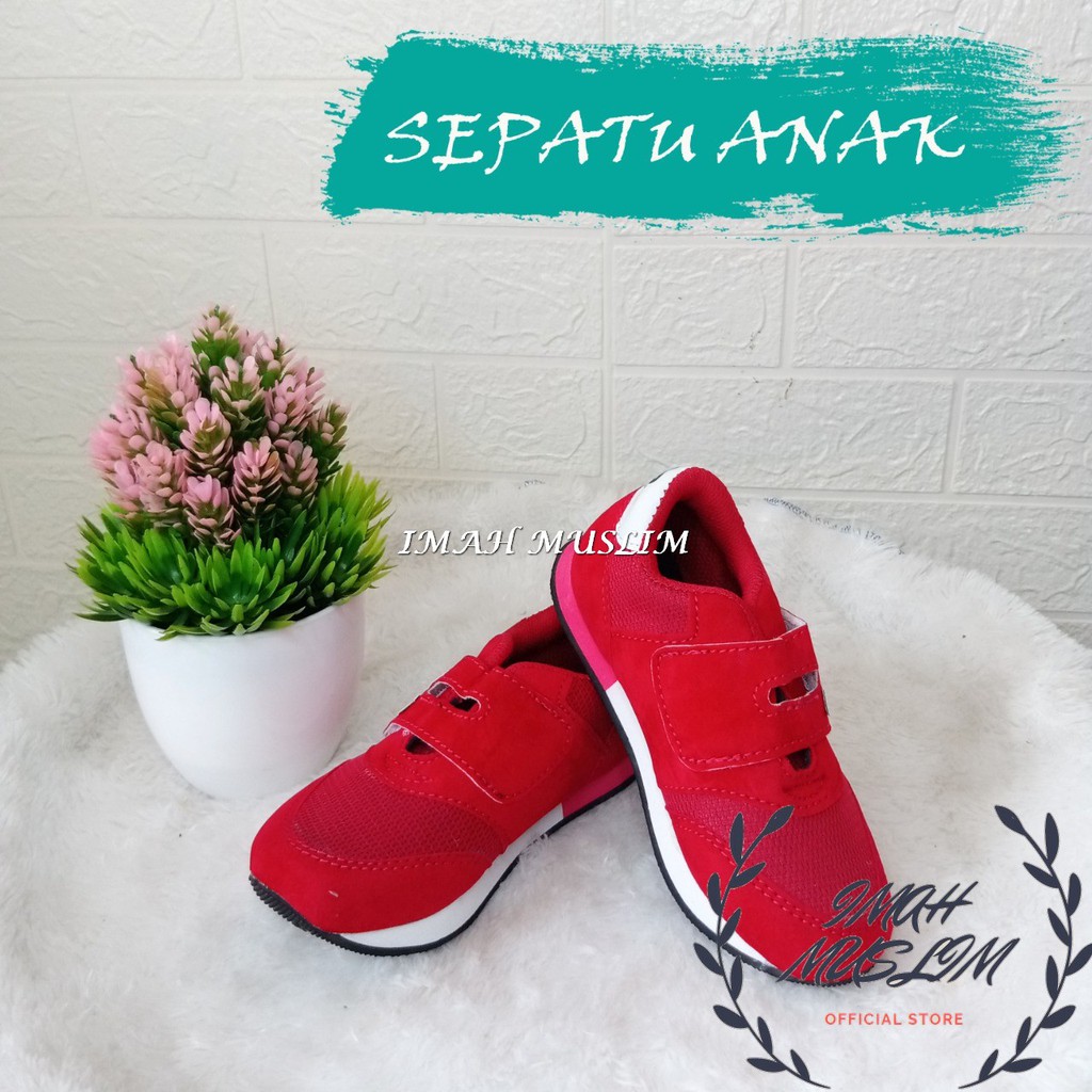 BABY SHOES/SEPATU BAYI SPORT USIA 3 SAMPAI 7 TAHUN MODEL SLOP MURAH BISA COD