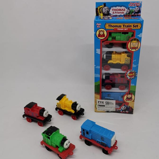 MAINAN THOMAS AND FRIENDS SET 4 PCS