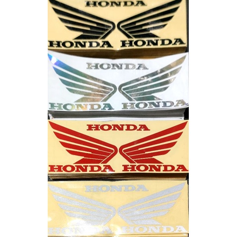 Sticker Honda sayap cutting