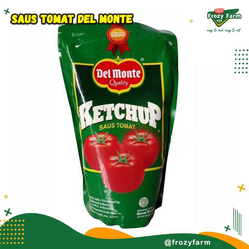 

Del Monte Ketchup Saus Tomat 1 Kg