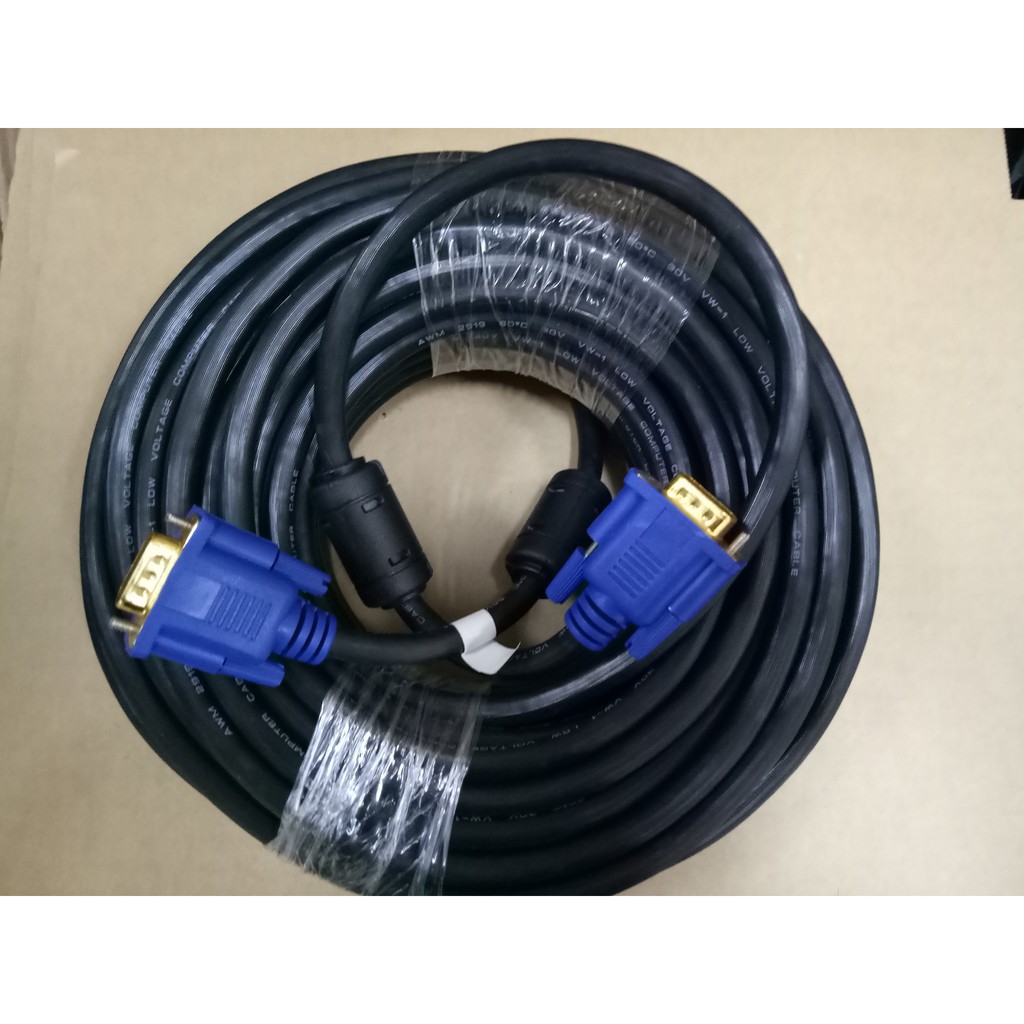 Kabel VGA 30 Meter Gold Plate Cable