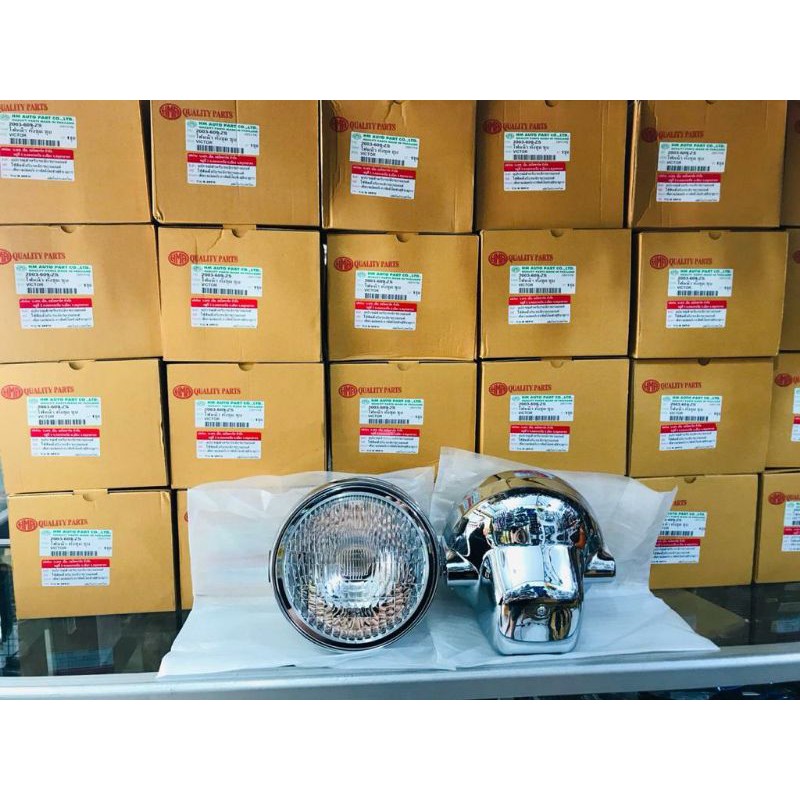 KEDOK LAMPU BULAT NINJA SS MERK HMA ORIGINAL THAILAND