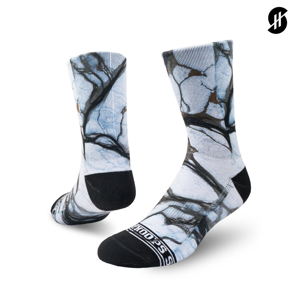 Stayhoops - Kaos Kaki Olahraga / Fashion - Crater Fullprint Socks