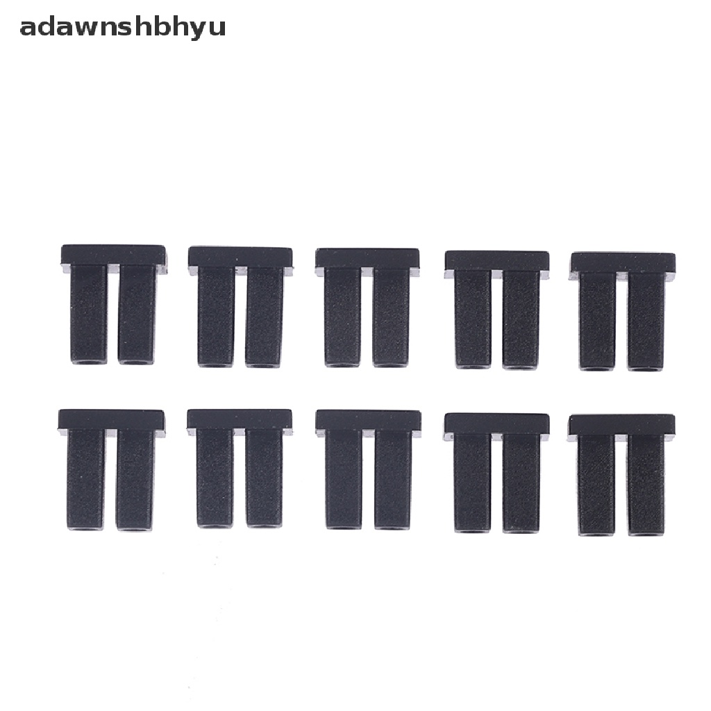 Adawnshbhyu 10pcs/lot LC Modul Optik Plug Debu SFP Fiber Module Protection Cover