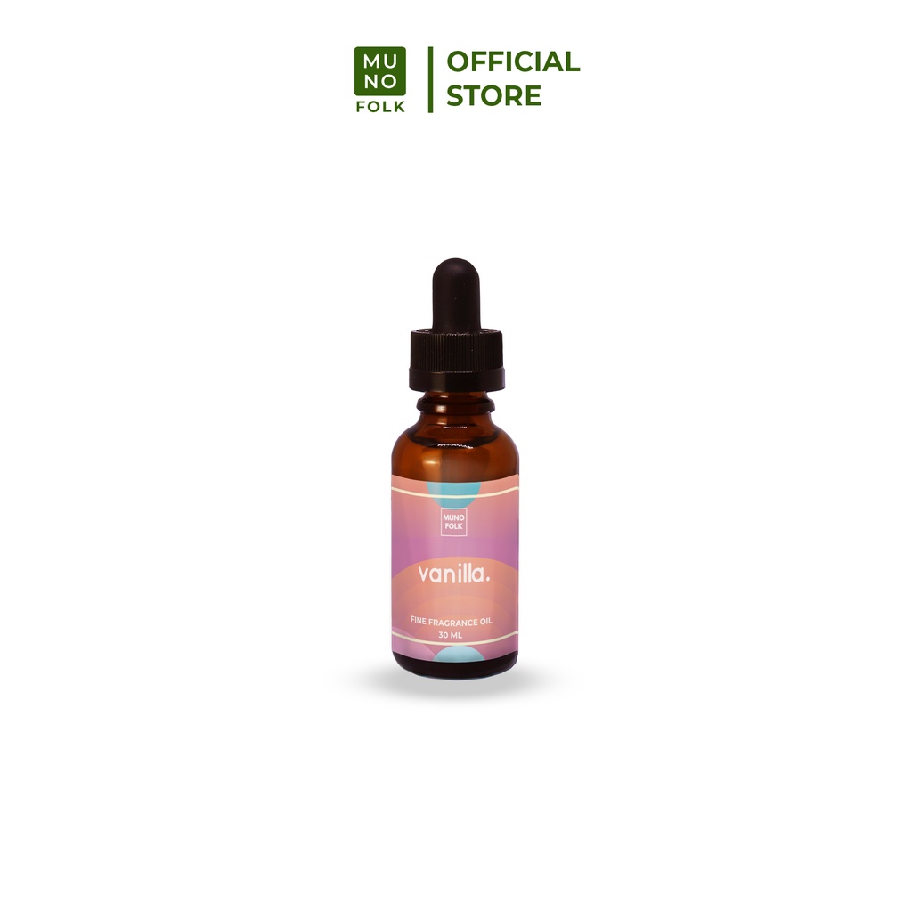 Muno Folk - Fragrance Oil 30ml I Pengharum Ruangan Aromaterapi | Diffuser-Vanilla
