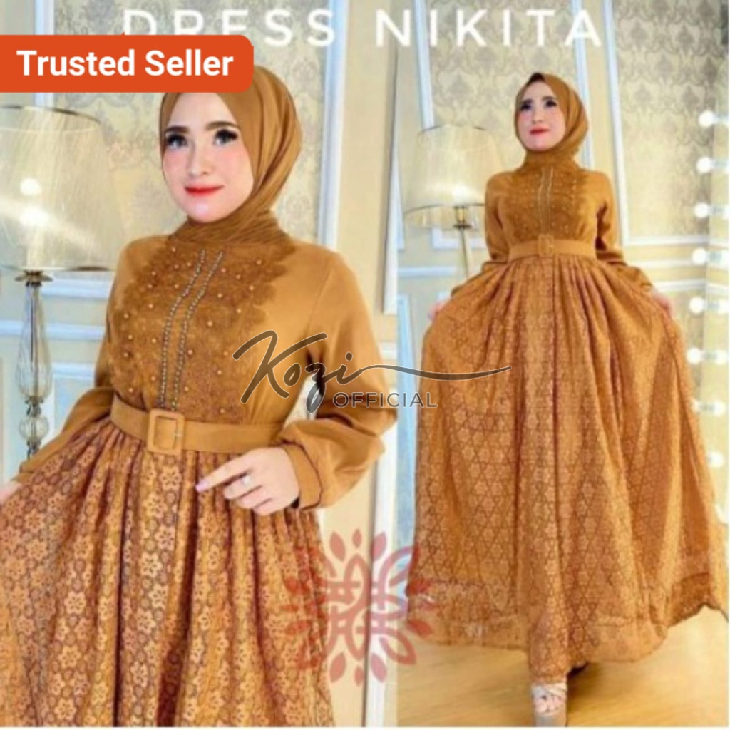 Gmis Pesta Gmis Terbaru Kondangan Mewah Baju Gamis Wanita Remaja Gamis Ibuibu Pesta Bj Games Ibu2 Ko