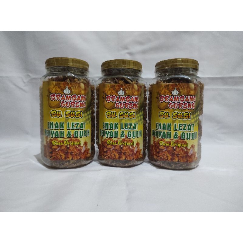 

Brambang Goreng Kriyuk Bagor Lezat Dan Gurih 150 Gram
