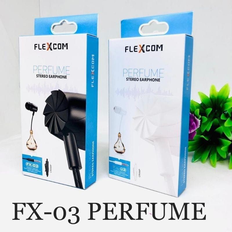 HEADSET FLEXCOM FX-03 HANDSFREE EARPHONE FLECO FX-03 ORIGINAL