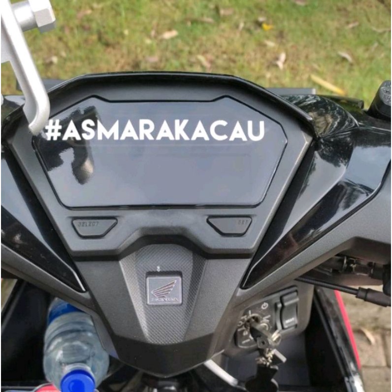 Sticker Stiker Asmarakacau Cutting untuk Semua Motor