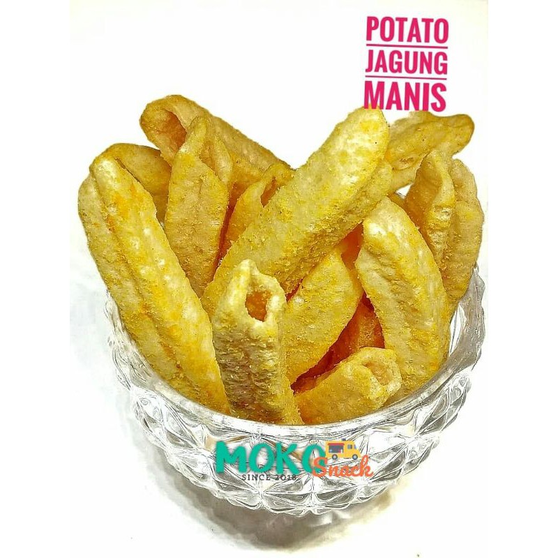 

POTATO JAGUNG MANIS | KEMASAN 250gr | SNACK KILOAN