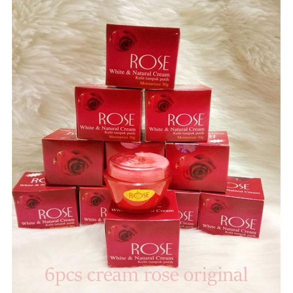 6pcs Cream Rose Original Bright and Whitening