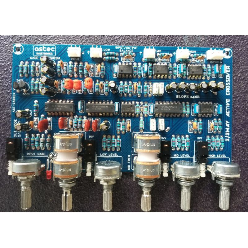 Kit Crossover Aktif 3 way