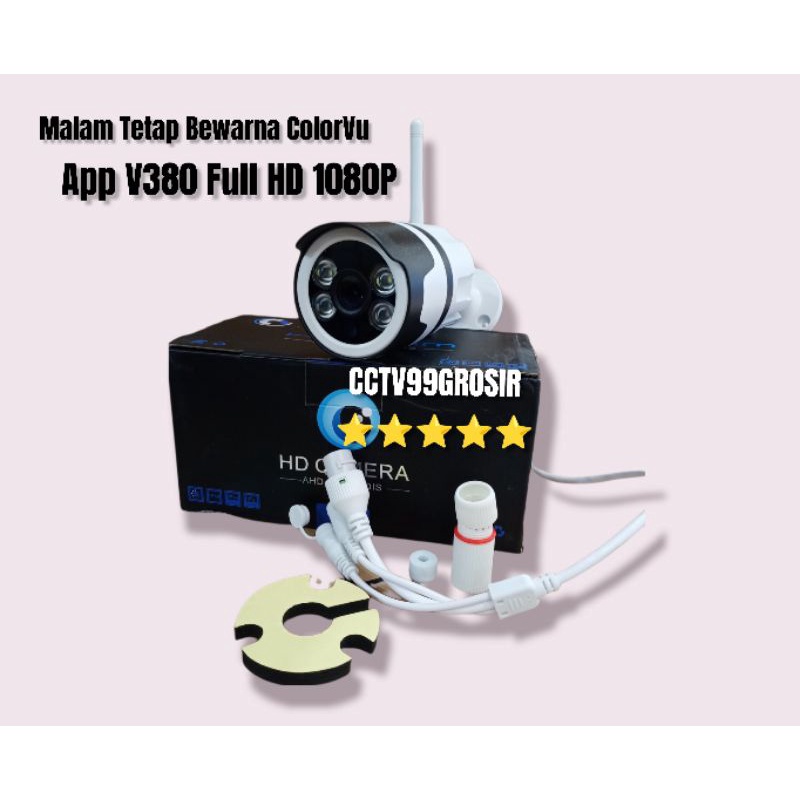 IP Outdoor V380 Color Fu / Ip Kamera CCTV Outdoor wifi Wireless