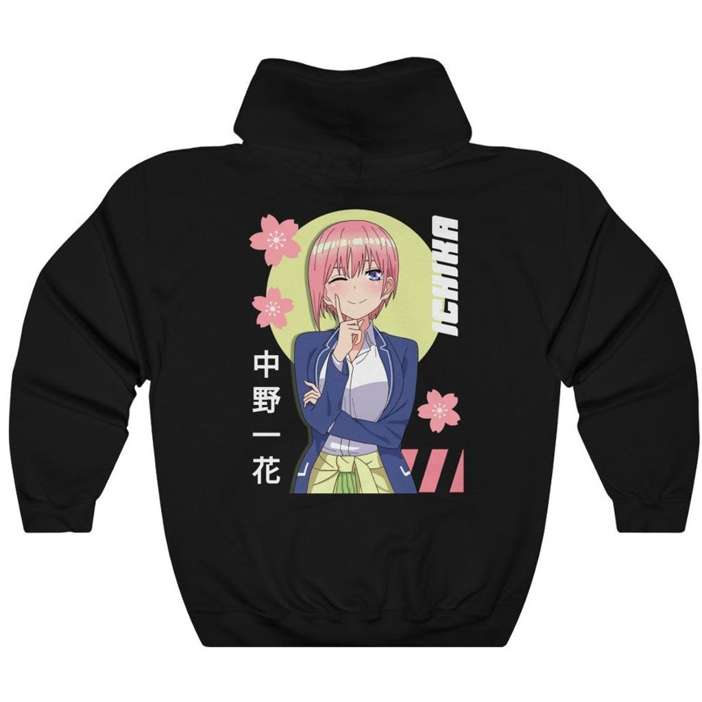 Hoodie Ichika Nakano The Quintessential Quintuplets Anime Manga Premium