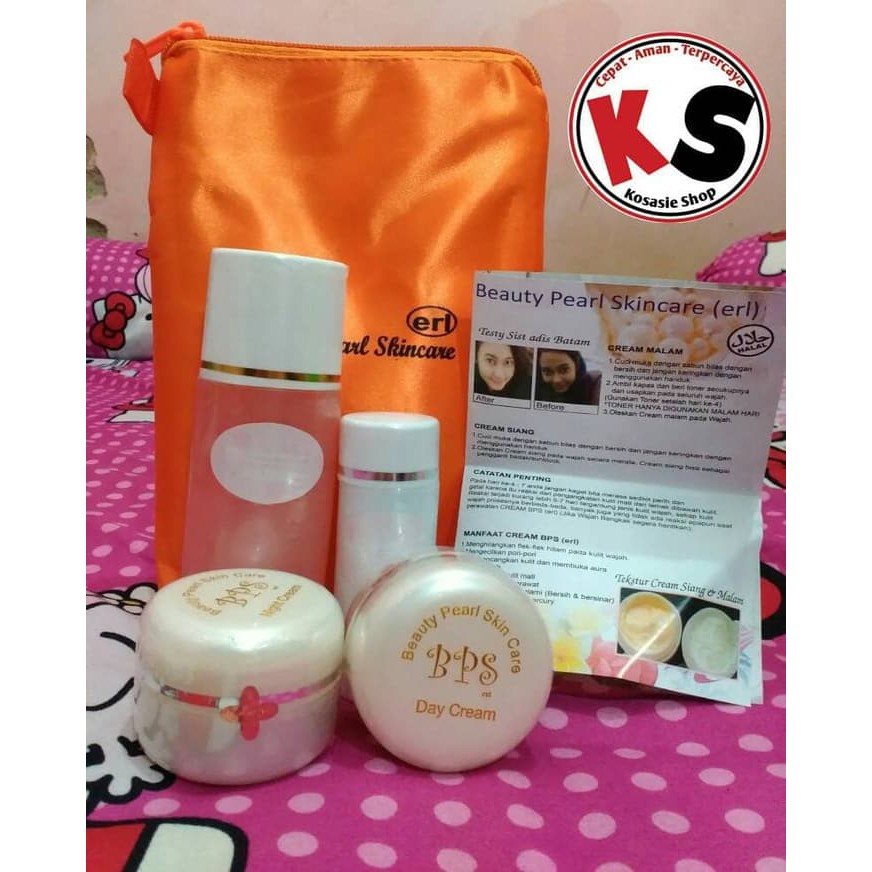 Paket Cream BPS erl 30gram Original / Beauty Pearl Skincare ori 30 gr