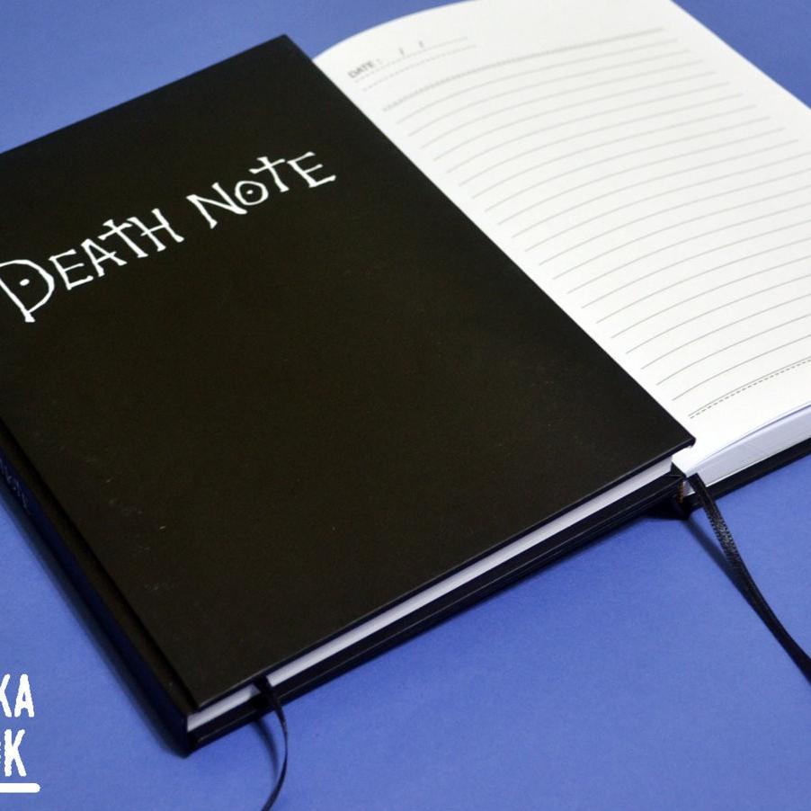 

[COD] Note Book Anime Death Note Kertas Bergaris Hardcover Buku Tulis Catatan Agenda Planner