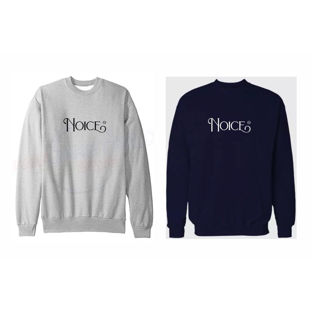 SWEATER UNISEX NOICE /// ATASAN UNISEX ALA KOREA /// CREWNECK FLEECE TEBAL HALUS PREMIUM KEKINIAN TERBARU''