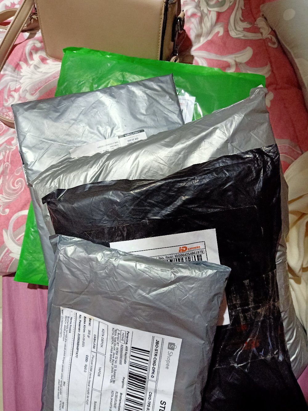 Bswart Batik Hrb026 Kenongo Hem Pendek Padi Pekalongan M L Xl Batik Pria Murah Modern Grosir