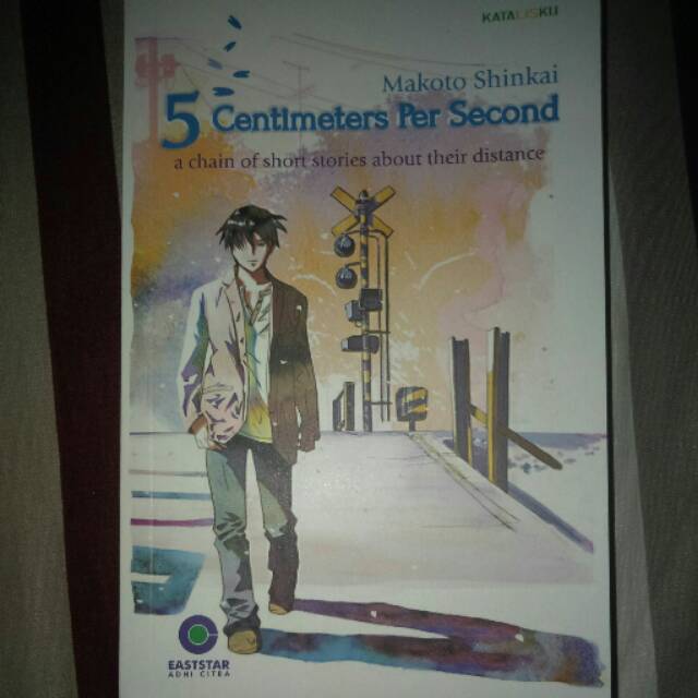 Novel Murah : 5 Centimeter Per Second - Makoto Shinkai