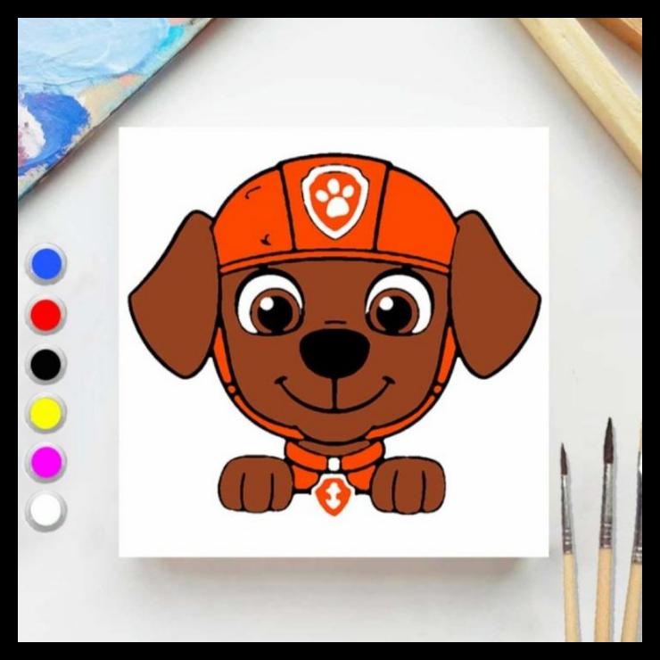 

Paint By Numbers Paw Patrol Series - Skye