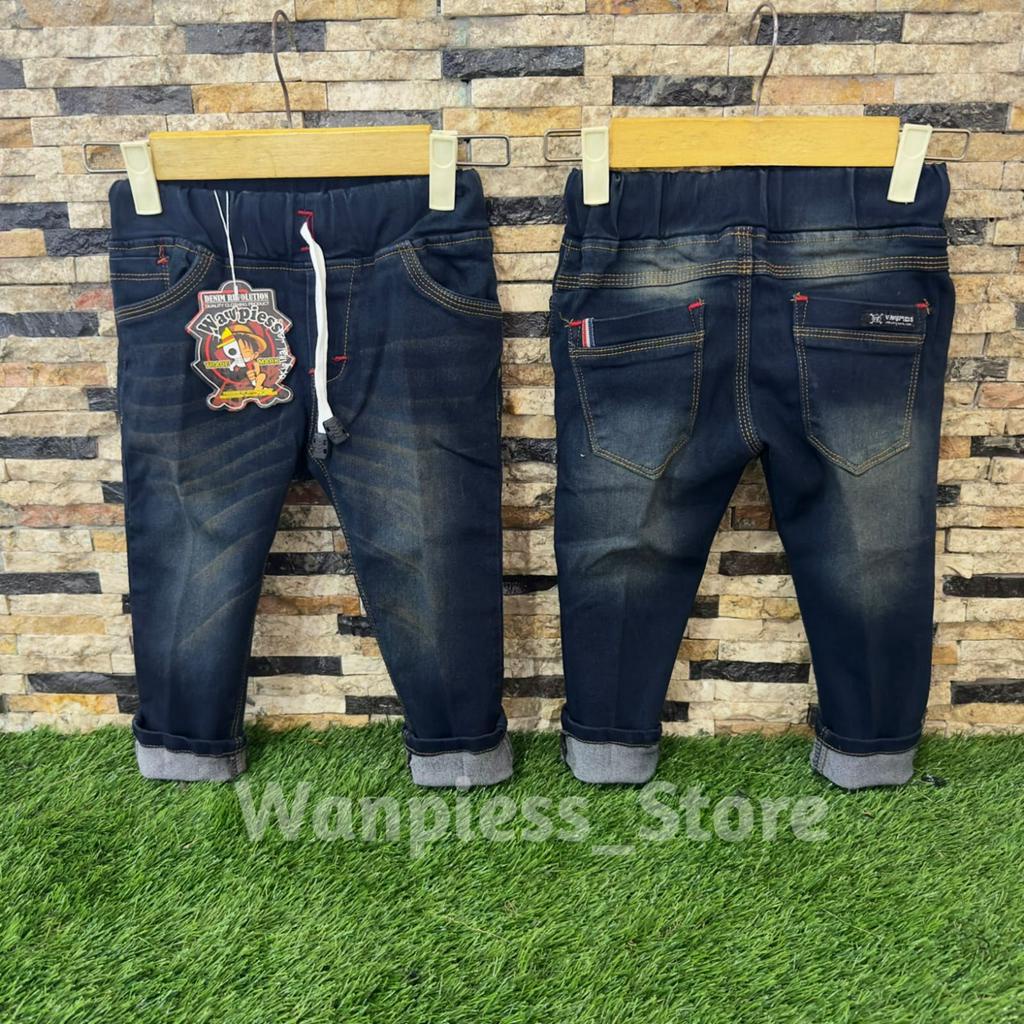 Celana Jeans Anak Umur 1-8 Tahun | KAIN JEANS STRECH PREMIUM