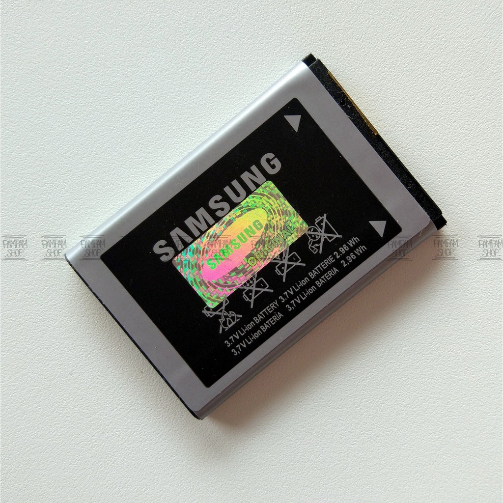 Baterai Samsung Galaxy Flip E1272 C3520 Lipat Original Battery Batre Batrai E 1272 SEIN Caramel Handphone Ori