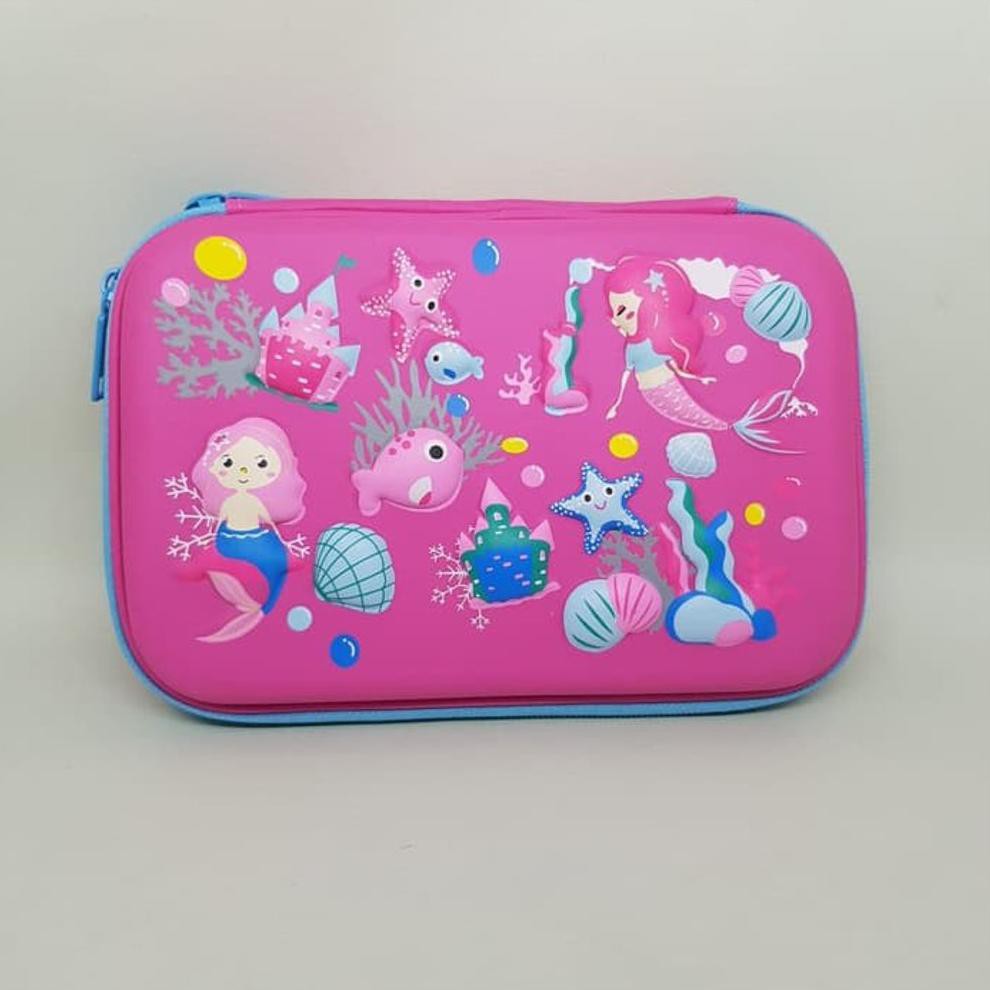 

Kotak pensil dan alat tulis Smiggle EVA Hardcase MM 3D Waterproof