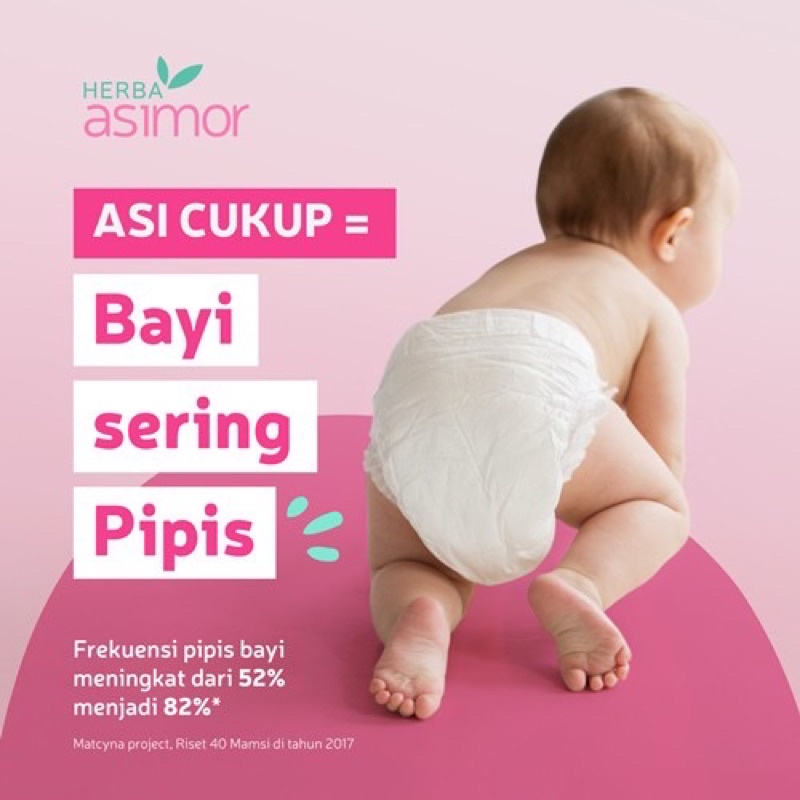 Herba Asimor Asi Booster Pelancar Asi Bayi Ibu Menyusui Herbal Kapsul Menyembuhkan Luka Pasca Melahirkan