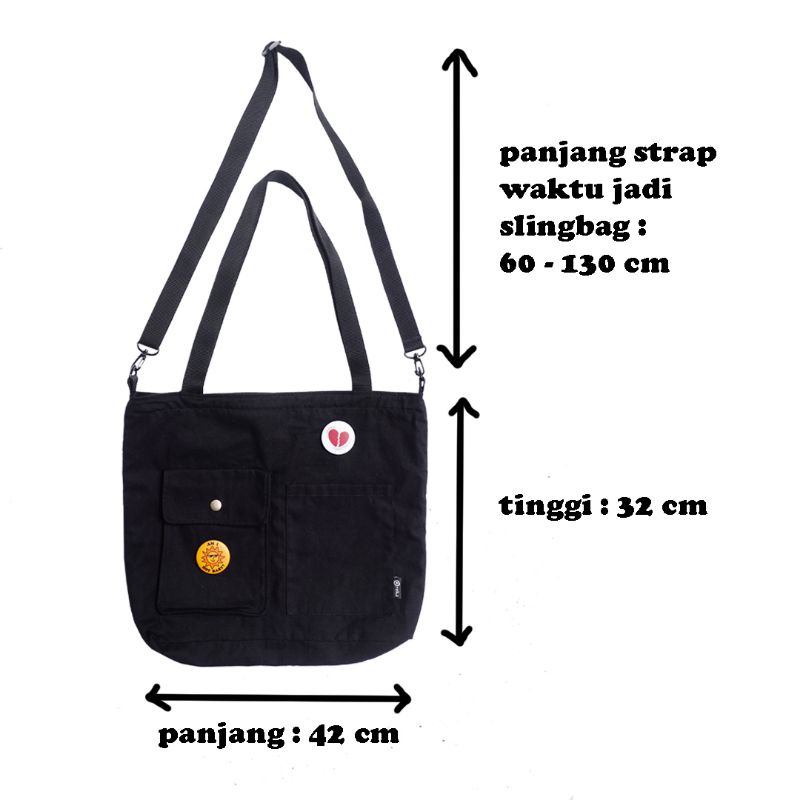 REKA - NOBU Totebag - Slingbag