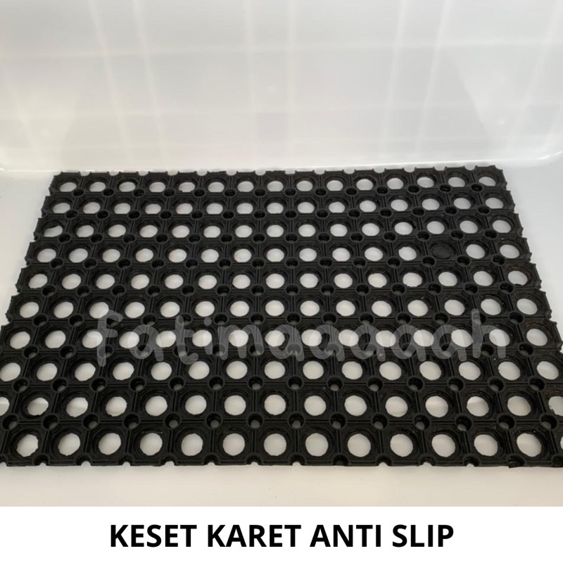 Keset Karet Lubang Anti Slip Keset Kaki Kamar Mandi Keset Lantai Serbaguna