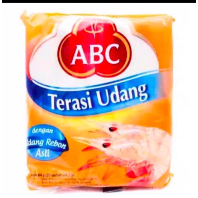 

Terasi ABC pack isi 20 sachet @ 4,2 gr