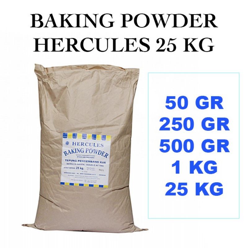 

Baking Powder Hercules 500gr