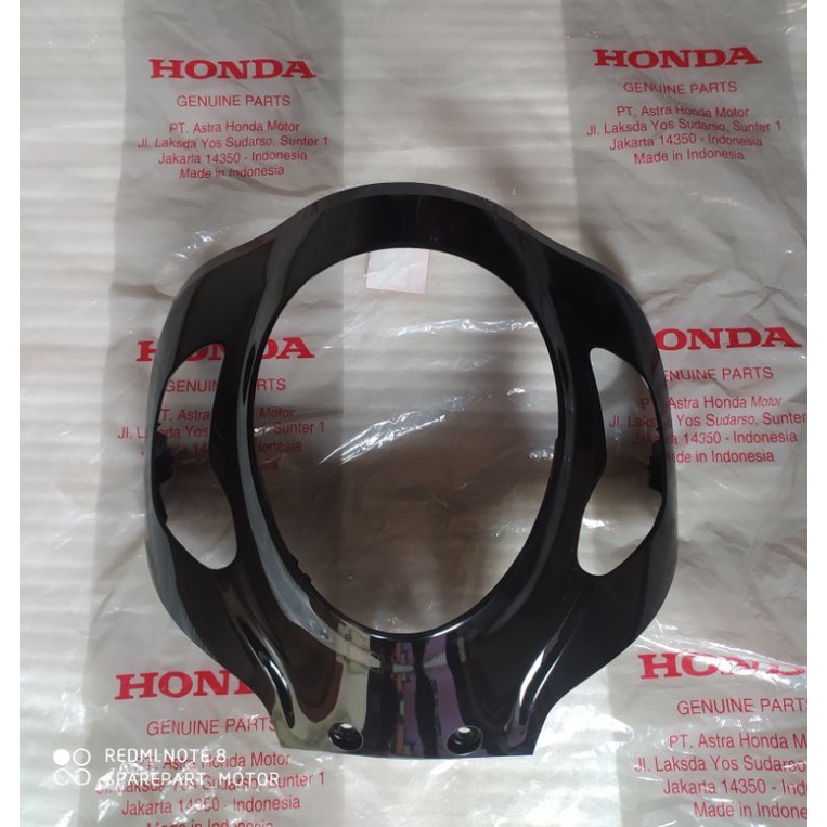 cover front Panel tameng body depan Scoopy new esp prestige sporty fashion black K2F 2021 2022 2023