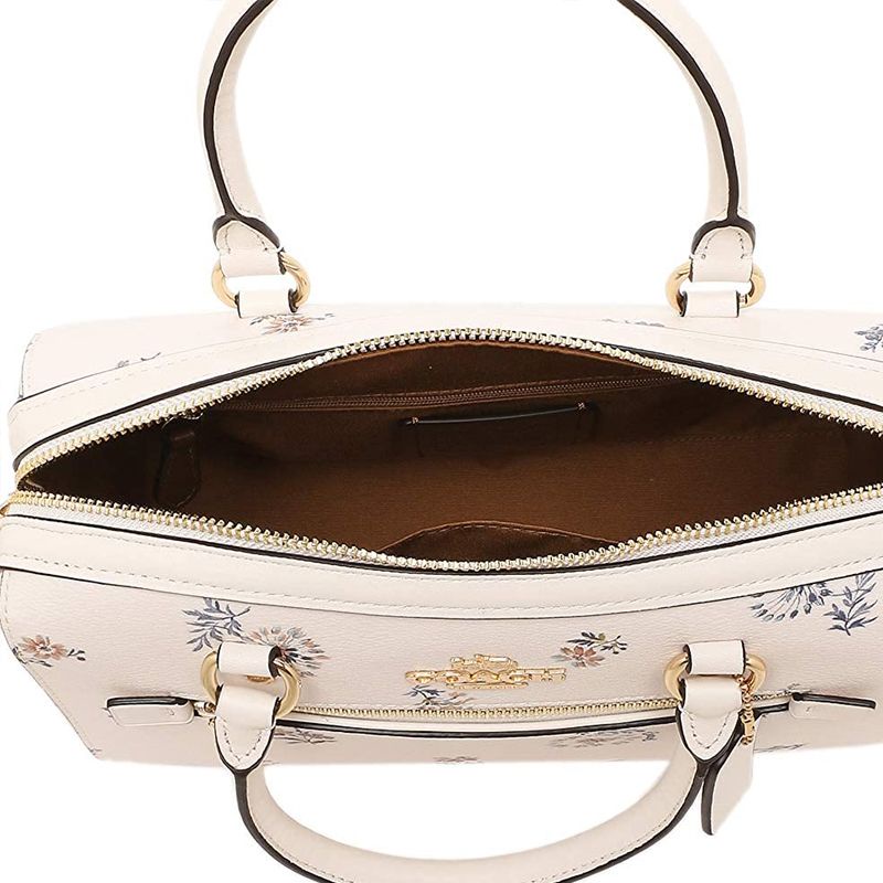 COACH ROWAN SATCHEL WITH WILDFLOWER PRINT (COACH C4105)