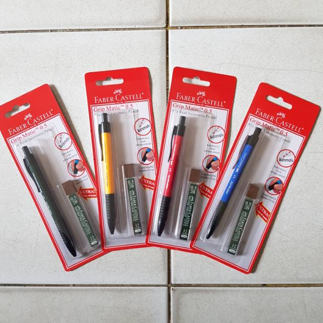 

Pensil mekanik 0.5mm Faber Castell set