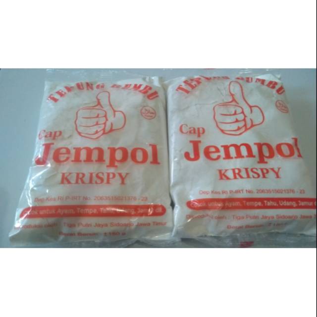 

Tepung krispy jempol 150gr