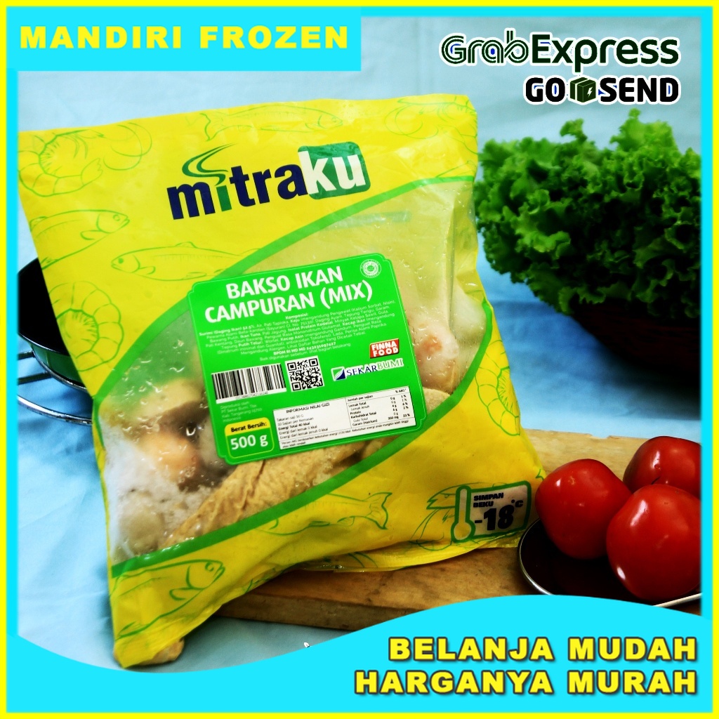 

MITRAKU Bakso Campuran (Mix) 500 Gram