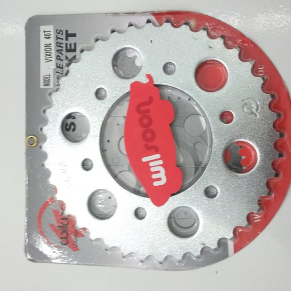 Gir Gear Belakang Yamaha Vixion / Byson / Xabre 40T Wilwood