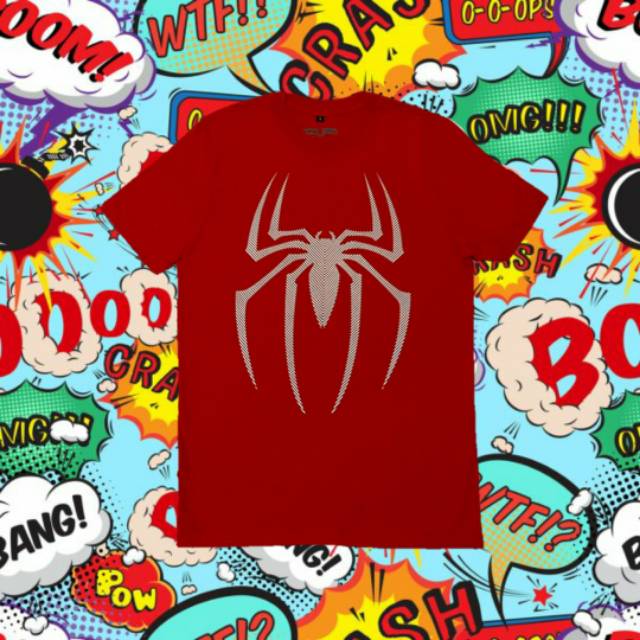 Kaos azura glow in the dark SPIDERMAN