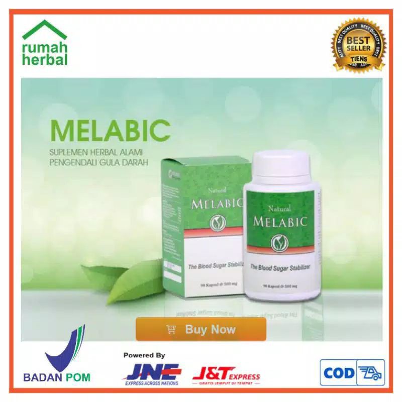 Resmi Distributor - Melabic Original Herbal Asli Obat Diabetes Terbaik Ampuh