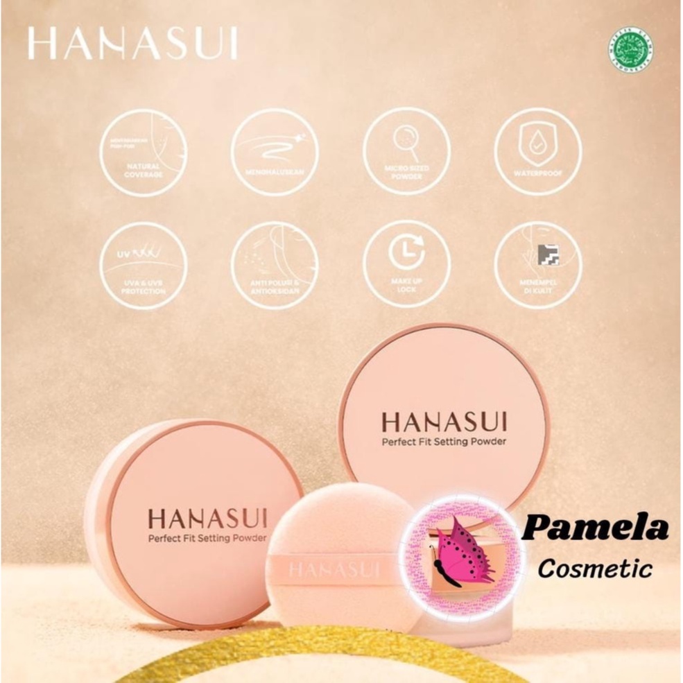 ❤ PAMELA ❤ Bedak Hanasui Perfect fit setting powder/ bedak tabur