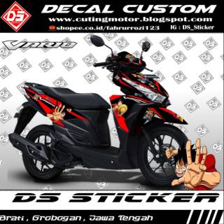 Decal Vario 125 150 Esp Cbs One Piece Shopee Indonesia