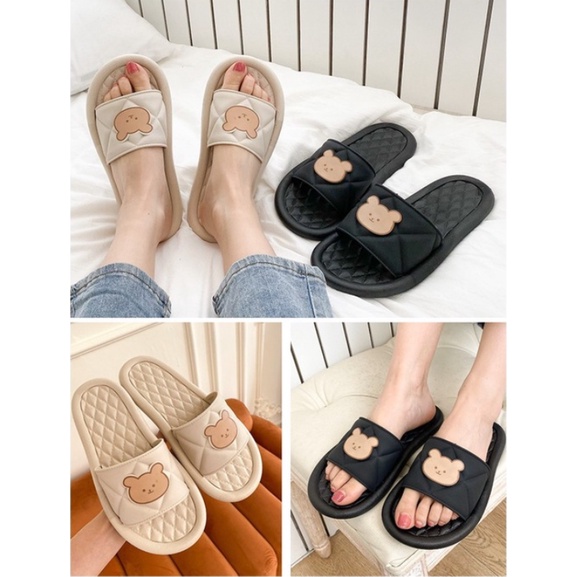 Sandal Rumah Hotel outdoor Bear Empuk Enak Wanita anti licin SP016